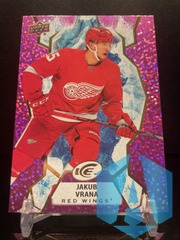 2021-22 UD Ice Lavender Diamonds #90 Jakub Vrana Red Wings